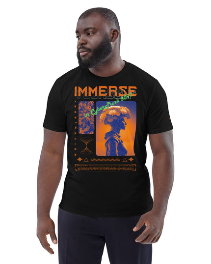 IMMERSE YOURSELF ORANGE Organic T-Shirt