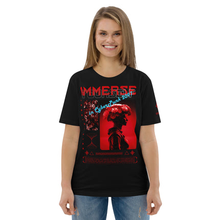 IMMERSE YOURSELF RED Organic T-Shirt
