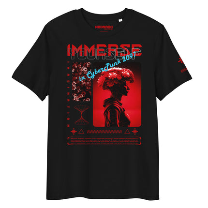 IMMERSE YOURSELF RED Organic T-Shirt