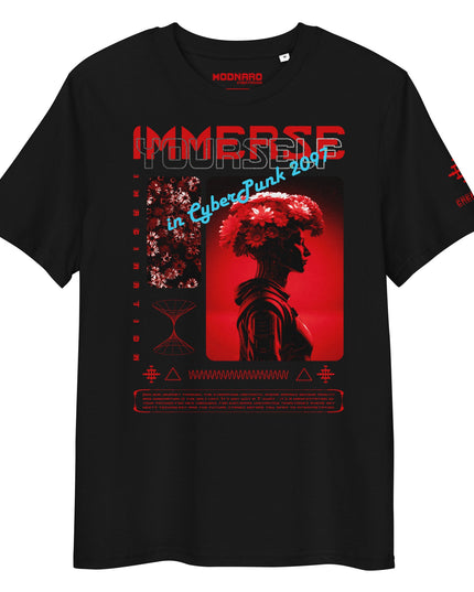 IMMERSE YOURSELF RED Organic T-Shirt
