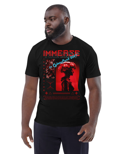 IMMERSE YOURSELF RED Organic T-Shirt