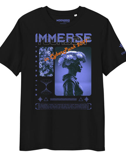 IMMERSE YOURSELF BLUE Organic T-Shirt