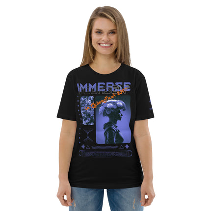 IMMERSE YOURSELF BLUE Organic T-Shirt