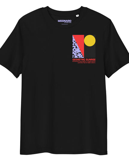 GEOMETRIC SUNRISE Organic T-Shirt