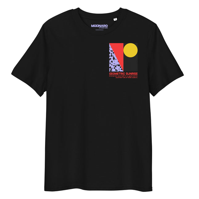 GEOMETRIC SUNRISE Organic T-Shirt