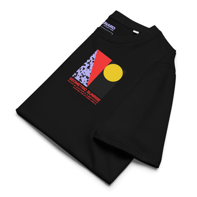 GEOMETRIC SUNRISE Organic T-Shirt