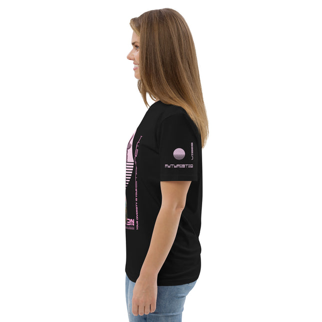 DISTRACTION PINK Organic T-Shirt