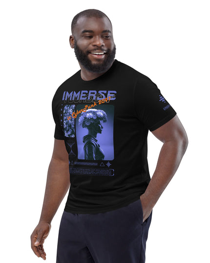 IMMERSE YOURSELF BLUE Organic T-Shirt