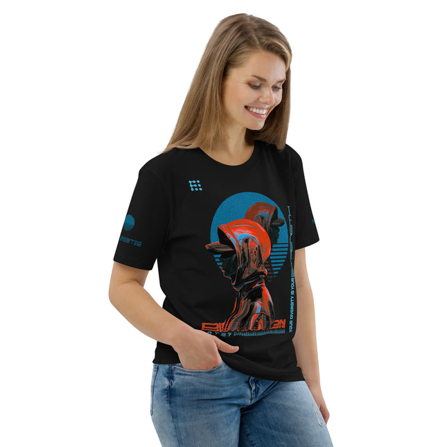 DISTRACTION RED Organic T-Shirt
