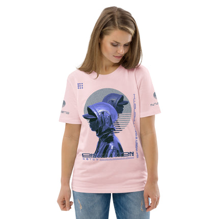 DISTRACTION BLUE Organic T-Shirt