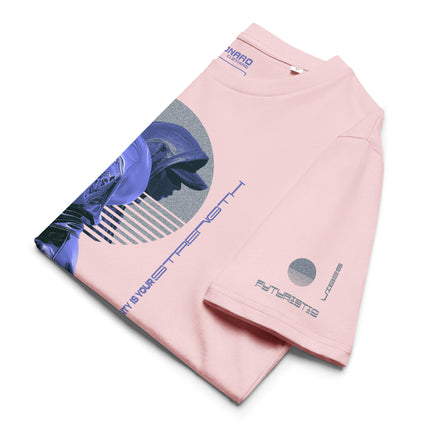 DISTRACTION BLUE Organic T-Shirt