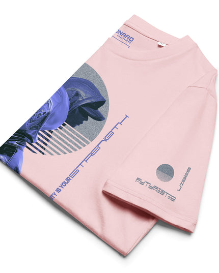 DISTRACTION BLUE Organic T-Shirt