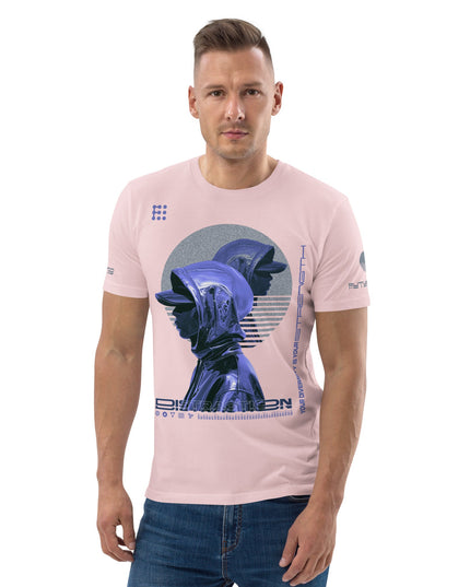 DISTRACTION BLUE Organic T-Shirt