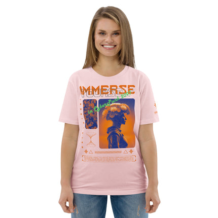 IMMERSE YOURSELF ORANGE Organic T-Shirt
