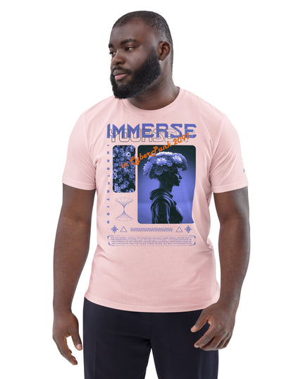 IMMERSE YOURSELF BLUE Organic T-Shirt