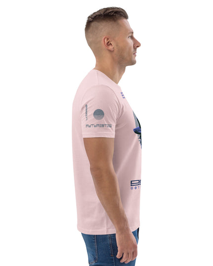 DISTRACTION BLUE Organic T-Shirt