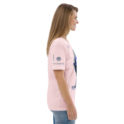 DISTRACTION BLUE Organic T-Shirt