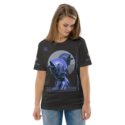 DISTRACTION BLUE Organic T-Shirt