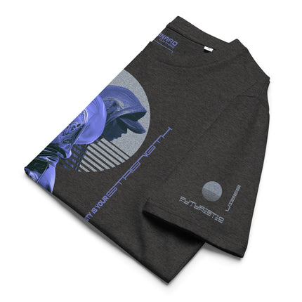 DISTRACTION BLUE Organic T-Shirt
