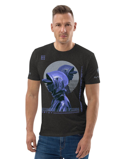 DISTRACTION BLUE Organic T-Shirt