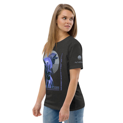 DISTRACTION BLUE Organic T-Shirt