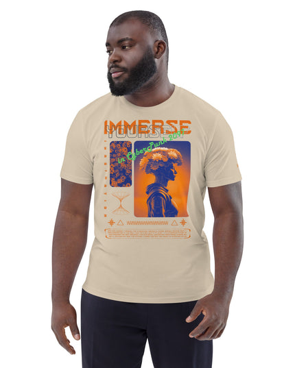 IMMERSE YOURSELF ORANGE Organic T-Shirt