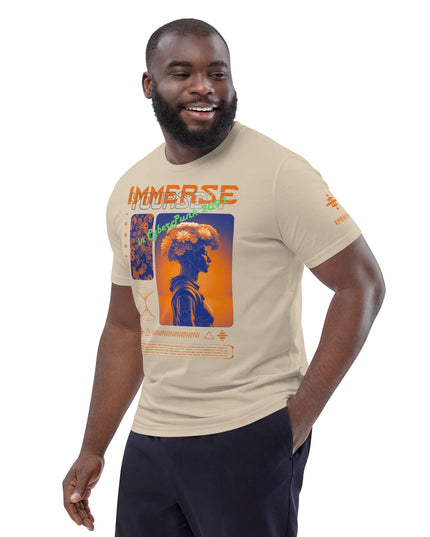 IMMERSE YOURSELF ORANGE Organic T-Shirt