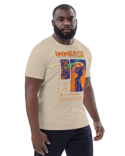 IMMERSE YOURSELF ORANGE Organic T-Shirt