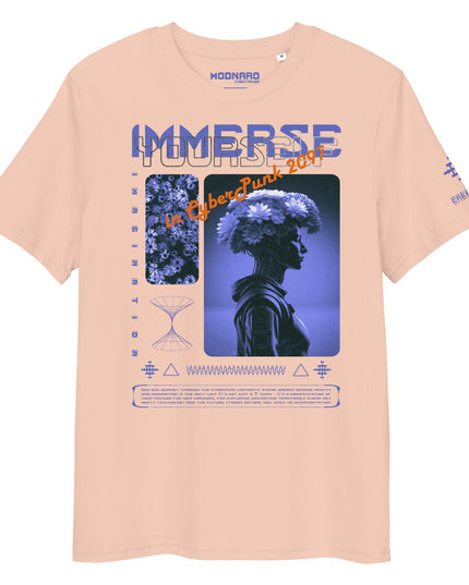 IMMERSE YOURSELF BLUE Organic T-Shirt