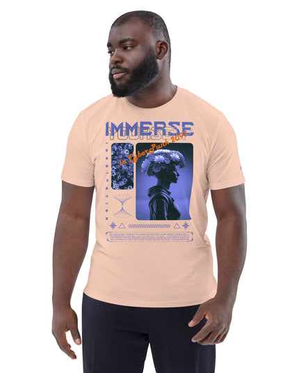 IMMERSE YOURSELF BLUE Organic T-Shirt