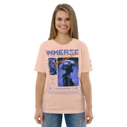 IMMERSE YOURSELF BLUE Organic T-Shirt