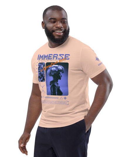 IMMERSE YOURSELF BLUE Organic T-Shirt