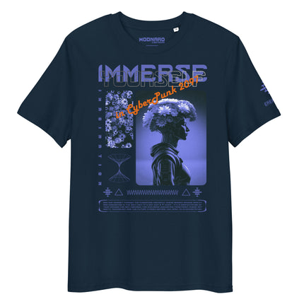 IMMERSE YOURSELF BLUE Organic T-Shirt