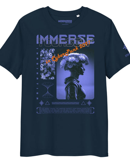 IMMERSE YOURSELF BLUE Organic T-Shirt