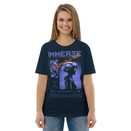 IMMERSE YOURSELF BLUE Organic T-Shirt