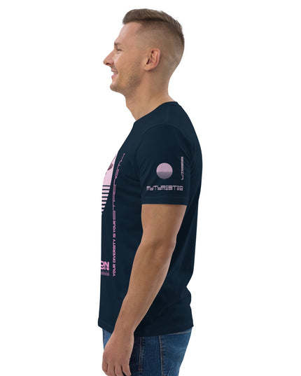 DISTRACTION PINK Organic T-Shirt