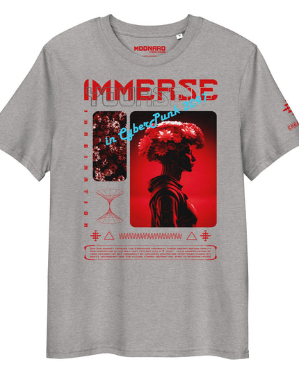 IMMERSE YOURSELF RED Organic T-Shirt