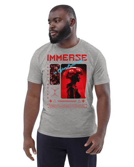 IMMERSE YOURSELF RED Organic T-Shirt