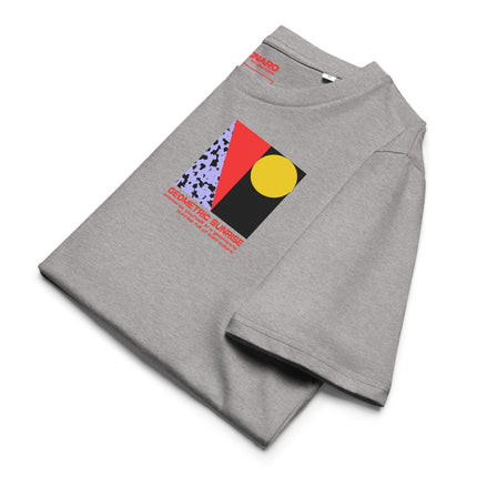 GEOMETRIC SUNRISE Organic T-Shirt