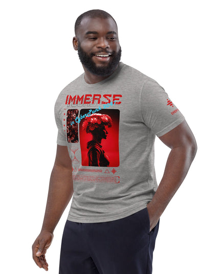 IMMERSE YOURSELF RED Organic T-Shirt