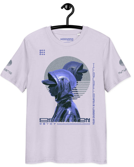 DISTRACTION BLUE Organic T-Shirt