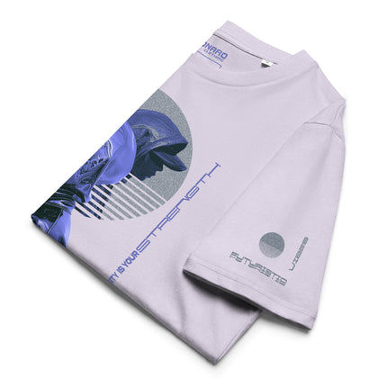 DISTRACTION BLUE Organic T-Shirt