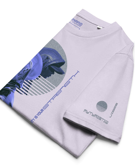 DISTRACTION BLUE Organic T-Shirt