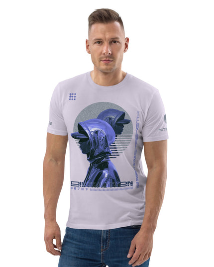 DISTRACTION BLUE Organic T-Shirt