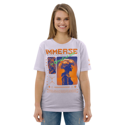 IMMERSE YOURSELF ORANGE Organic T-Shirt