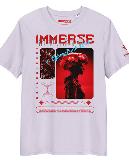 IMMERSE YOURSELF RED Organic T-Shirt