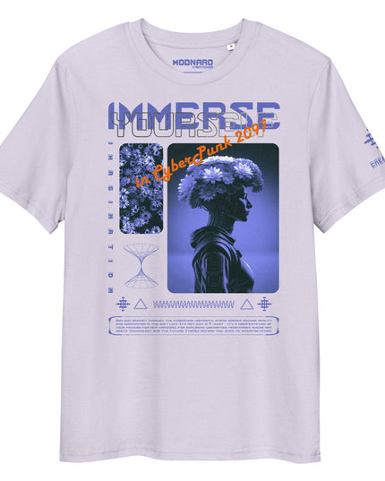 IMMERSE YOURSELF BLUE Organic T-Shirt