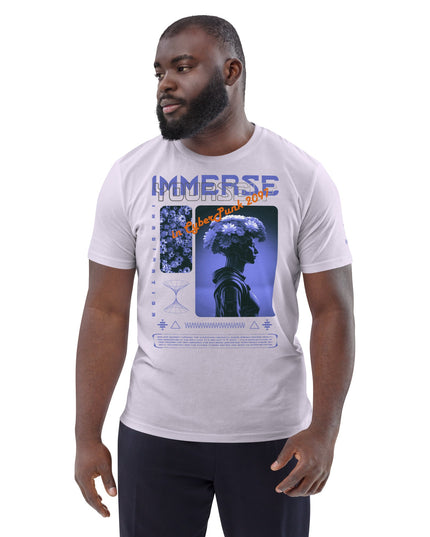 IMMERSE YOURSELF BLUE Organic T-Shirt