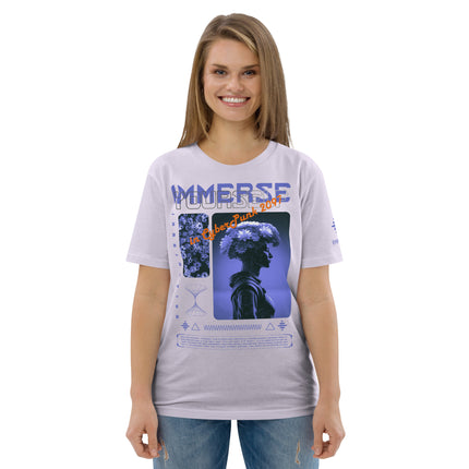 IMMERSE YOURSELF BLUE Organic T-Shirt
