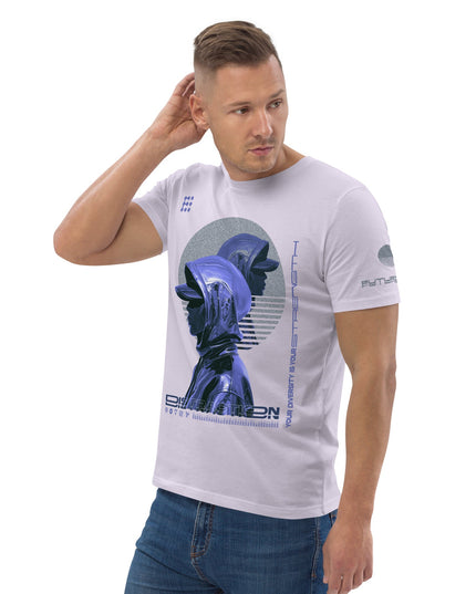 DISTRACTION BLUE Organic T-Shirt